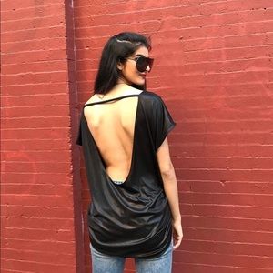 Metallic American Apparel Long Shirt/ Dress